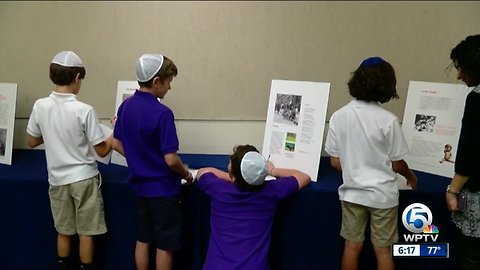 Students visit Holocaust exhibit