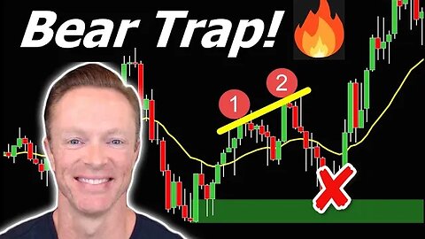 BEAR TRAP! These (3) Trades Could Make Your ENTIRE WEEK!