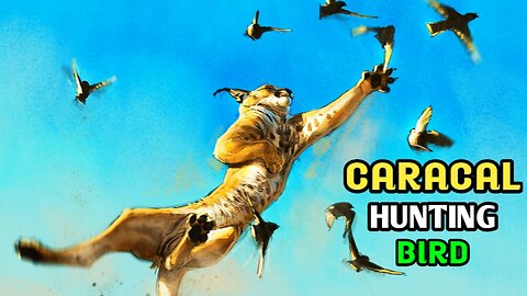 CARACAL - A High Jumper Bird Killer Wild Cat Of Africa |