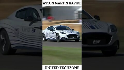 ASTON MARTIN RAPIDE - NEW ELECTRIC CAR! #AstonMartinRapide