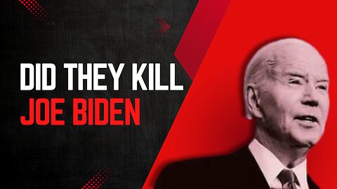 Trending Now! Did They Kill Joe Biden? Where is Joe Biden?