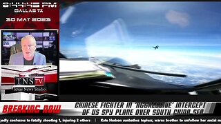 Chinese Fighter In 'Aggressive' Intercept Of US Spy Plane Over South China Sea