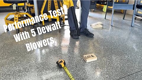 How do the Dewalt Blowers Performs in the Performance Test? #dewalt #blower #powertools