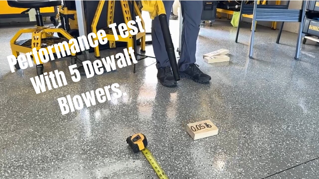 How do the Dewalt Blowers Performs in the Performance Test? #dewalt # ...