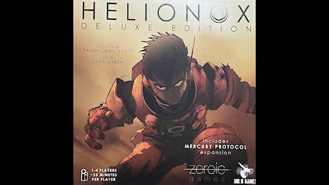 Unboxing helionx deluxe ed. the board game .