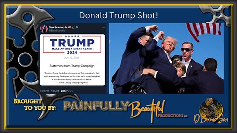 Donald Trump Shot! | "He is fine and is being checked out at a local medical facility. More details will follow."