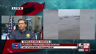 Gov. Ron DeSantis delivers Labor Day update on Hurricane Dorian