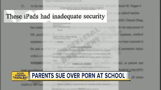 Child allegedly shown porn in school