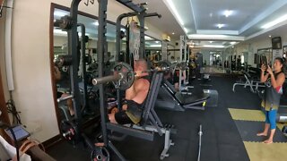Barbell Seated Back PressSC AndreMay 1