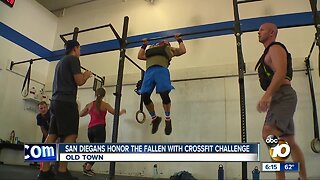 San Diegans honor fallen military members with special workout