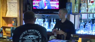 Bartenders promoting safe drinking during Super Bowl