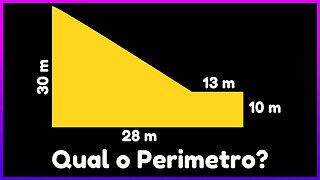 COMO CALCULAR PERIMETRO ? GEOMETRIA PLANA | MATEMÁTICA BÁSICA