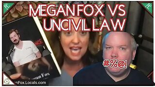 MEGAN FOX SPARS WITH UNCIVIL LAW DURING RACKETS BIRTHDAY STREAM #live #LAWTISM #rumble