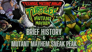 Ninja Turtles Unleashed: A Brief History & Exclusive Mutant Mayhem Clip/Behind the Scenes!
