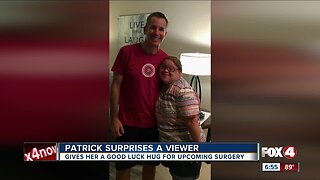 Surprise visit to local viewer