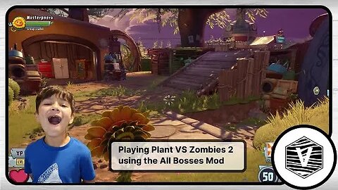 Playing Plant VS Zombies 2 using the All Bosses Mod