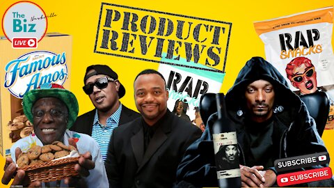 The Biz Nashville- Black Snack Review- Snoop Wine- Rap Snacks- Famous Amos