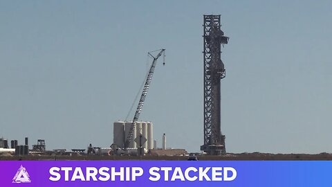 SpaceX Starship full stack raw footage from Build Site, highway 4 , Boca Chica Texas 2-10-2022