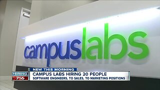 Campus Labs hiring 20 people to add to Main Street office