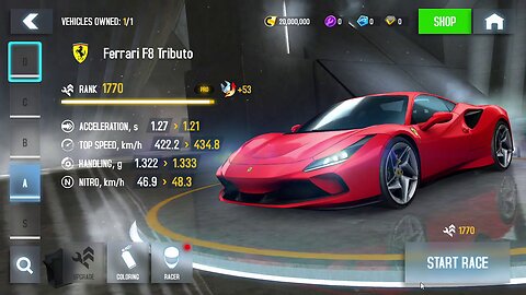 Ferrari F8 Tributo | Season 9: BEYOND | Asphalt 8: Airborne