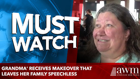 Stressed-Out Grandma's Ready For A Change, Receives Makeover That Leaves Her Family Speechless