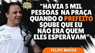 FELIPE MASSA FEZ CIDADE ITALIANA MUDAR LEI DURANTE CERIMÔNIA QUE LHE HOMENAGEAVA