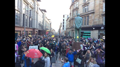 Glasgow Freedom Rally 20th Nov 2021 - Scotland