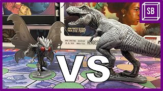 Unmatched Adventures: TRex vs. Mothman