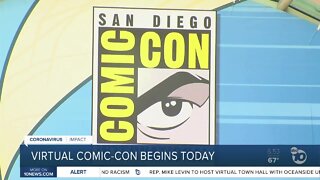 Virtual version of Comic-Con launches today