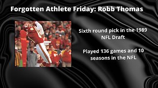 Forgotten Athlete Friday #111: Robb Thomas