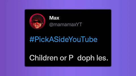 YouTube Is Protecting Predators? #PickASideYouTube