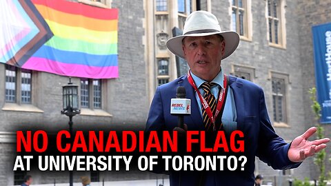 July visit to U of T makes us wonder: what's the etiquette when it comes to flags and Pride?