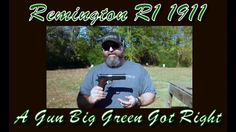 Remington R1 1911: A Gun Big Green Actually Got Right