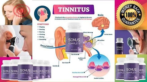 Sonus complete is a great way to get rid of ringing ear.