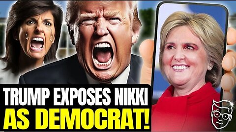 Trump EXPOSES Nikki as Democrat Plant as Libs CAUGHT Voting for Haley Nikkis Top Donor is a DEM