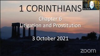 1 cor 6 Litigation and Prostitution