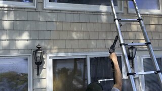 Removing oxidation from hardy plank siding