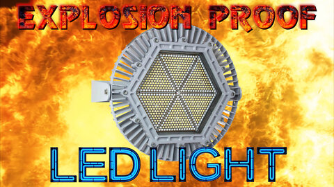 150 Watt Explosion Proof High Bay LED Light Fixture - Class 1 Division 1 Paint Spray Booth Approved