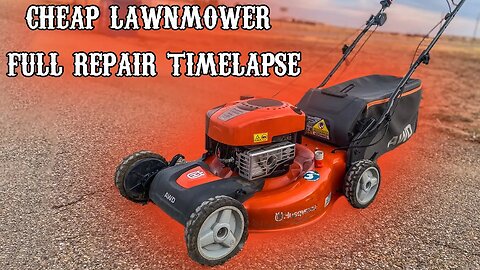 CHEAP Propelled Push Lawn Mower FULL Repair Time-lapse ASMR No Narration