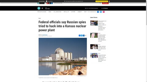 Radio Station Continues Airing Russian Funded Radio & Kansas Power Plant Attacked By Hackers