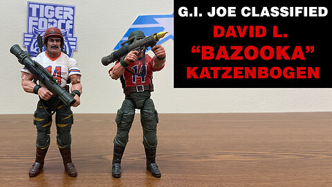 David L. “BAZOOKA” Katzenbogen - G.I. Joe Classified - Unboxing and Review