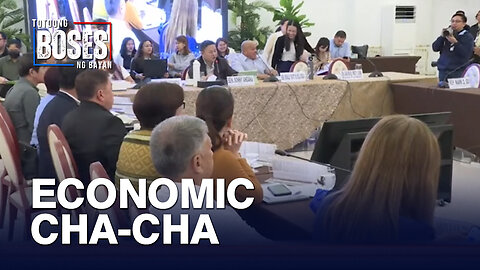 Economic Cha-Cha, pinaboran sa unang regional consultation sa Luzon