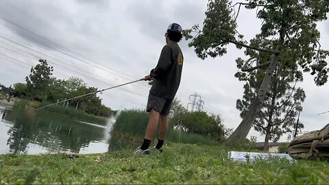 Fishing Wilderness Pond For A Monster Fish! [Vlog #2]