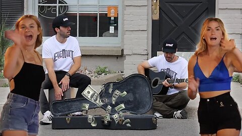 Giving 100X the Money Back-REVERSE BUSKING!