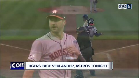 Justin Verlander faces Miguel Cabrera for the first time in a game