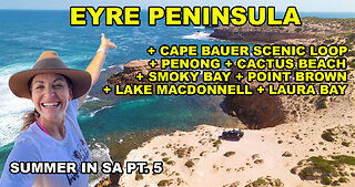 EYRE PENINSULA | PINK LAKE | ROCK POOL | CAPE BAUER | PERLUBIE | SMOKY BAY | PENONG | LAURA BAY