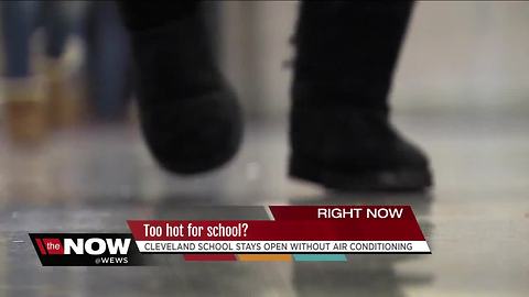 Cleveland teacher says students are too hot without air conditioning