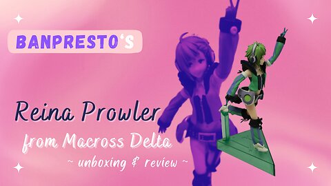 Banpresto SQ Figure Reina Prowler unboxing! [Valküre version]