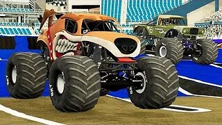 20 Truck XMTC World Finals Racing BeamNG Drive Monster Jam