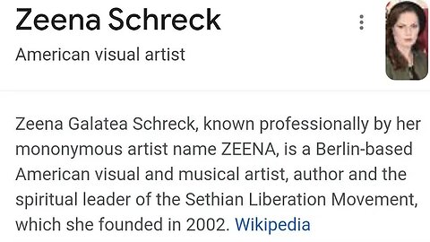 Zeena Schreck American visual artist